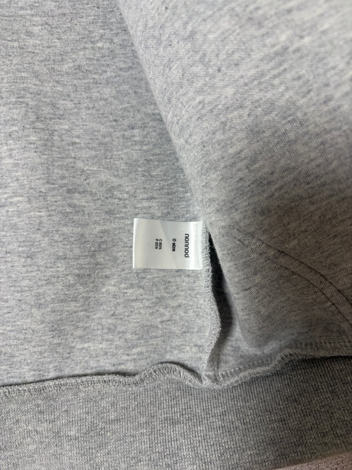 논노드 스쿠바 후드집업 0사이즈 상품이미지4