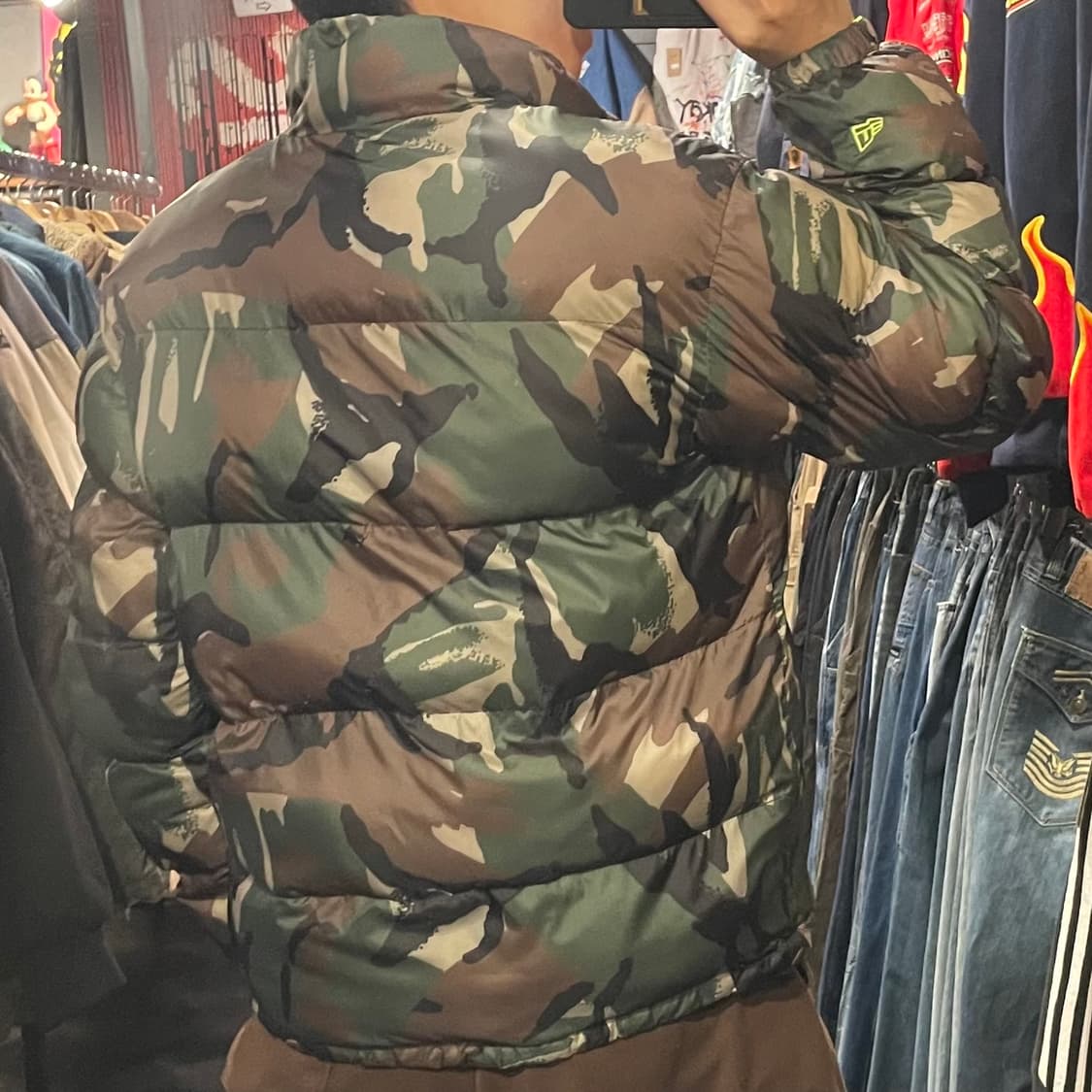 [IM] New Era 뉴에라 카모 리버시블 양면 패딩 상품이미지5