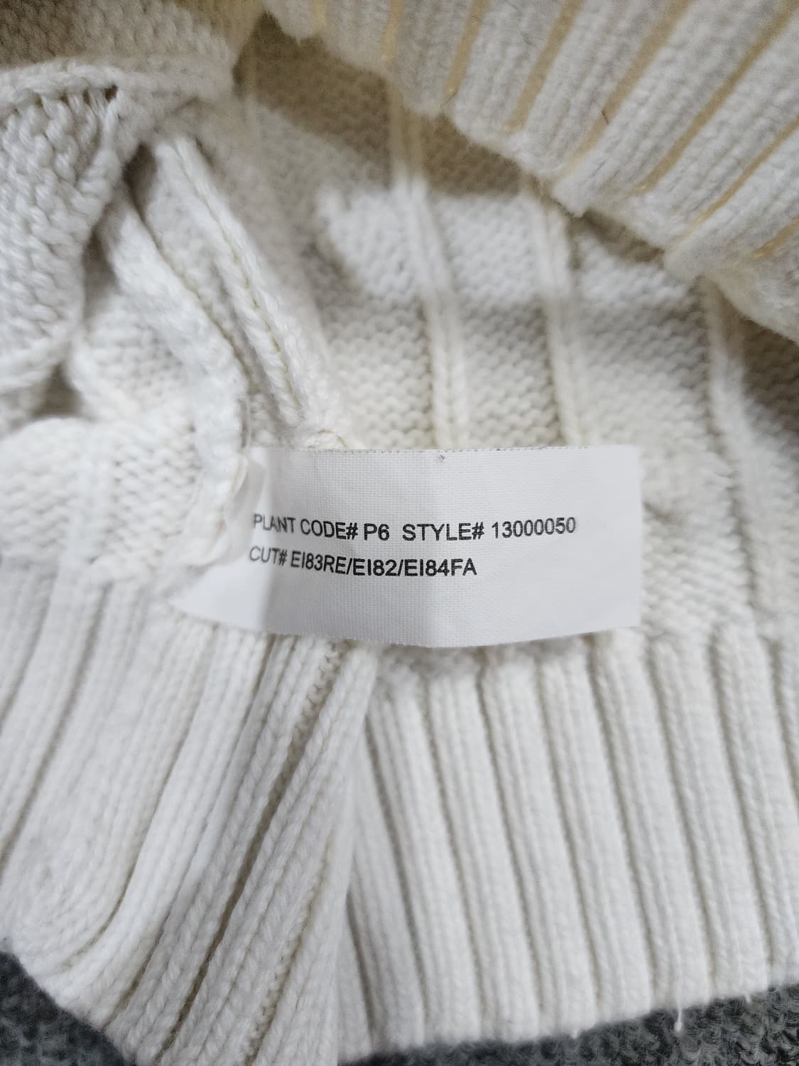 폴로 랄프로렌 꽈배기 케이블 니트 걸스 XL(16) 상품이미지5