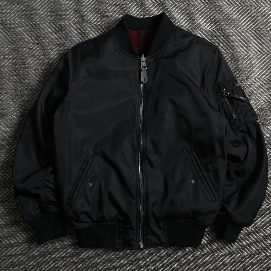 지프 리버시블 후리스 항공 점퍼 o 4484 상품이미지1