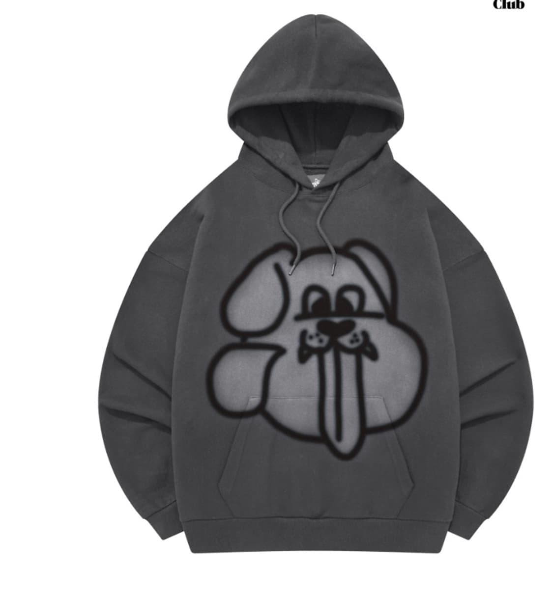 1회착) 리트리버클럽 불독 프린팅 후드티 피 피 상품이미지1