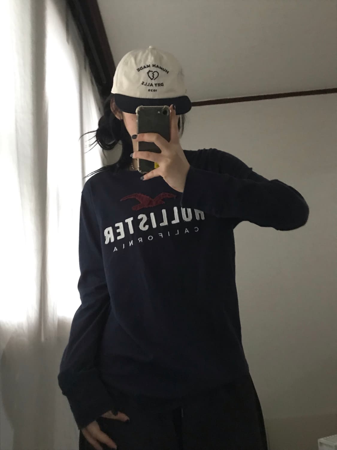 홀리스터 네이비 롱슬리브 상품이미지1