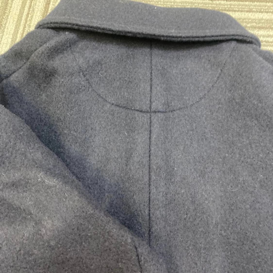 단톤 울 파일 라운드 칼라 자켓 상품이미지9