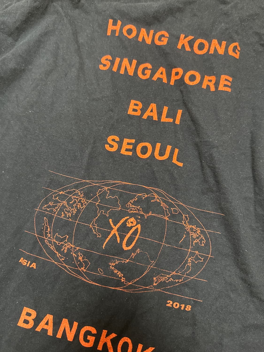 the weeknd 내한 머천 티셔츠  상품이미지4