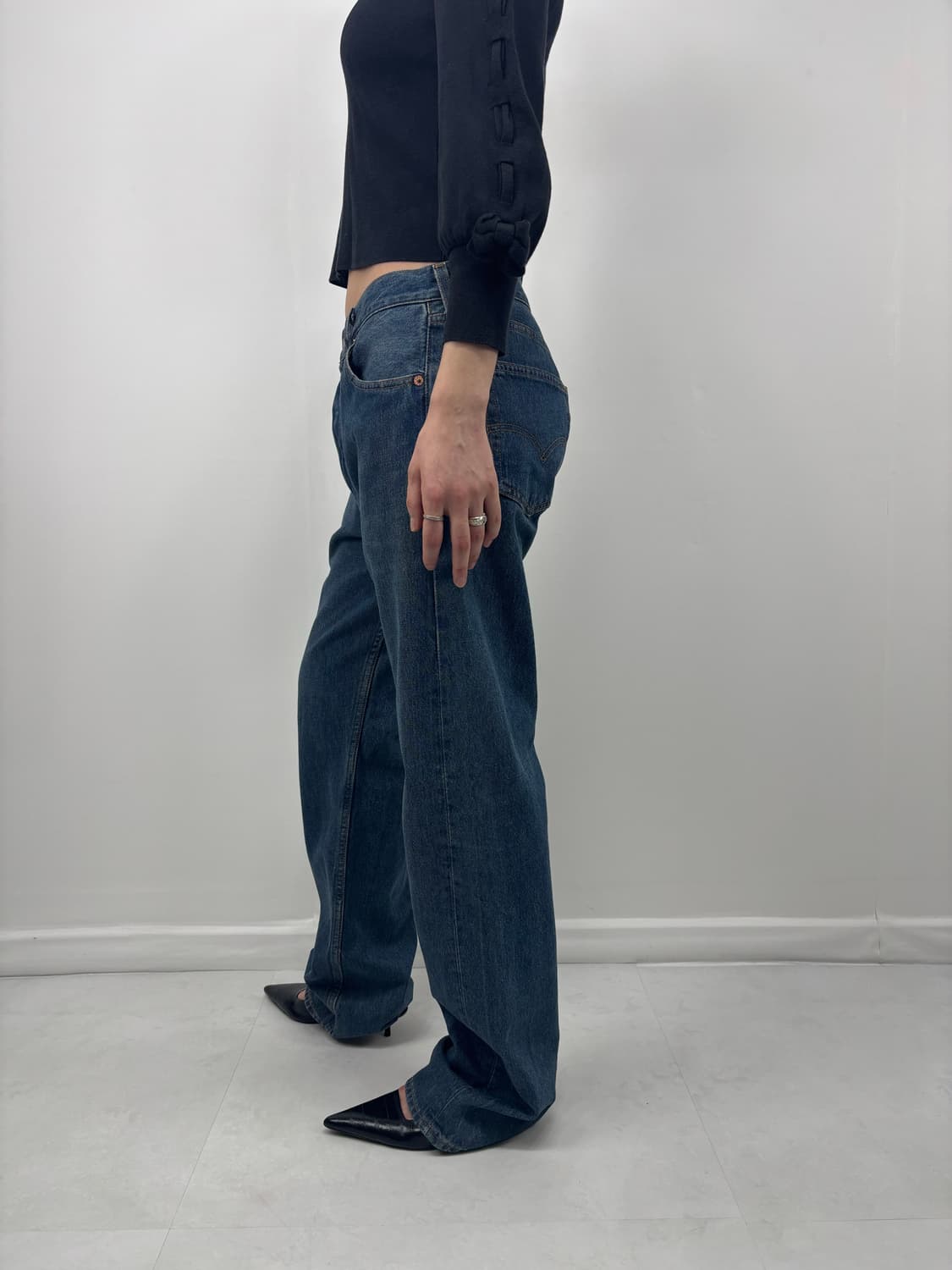 LEVIS 501 MID WASHED BLUE 상품이미지7