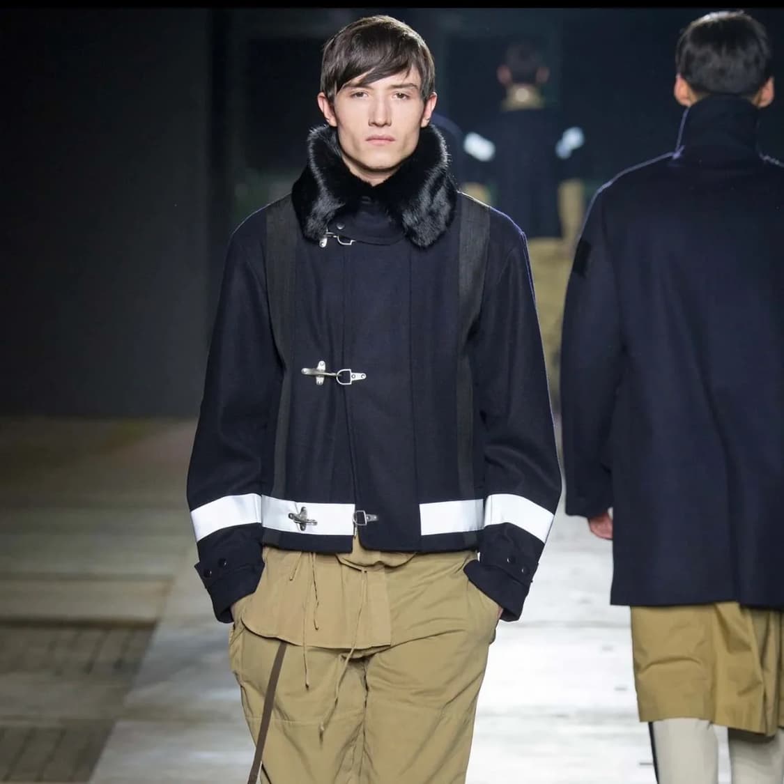 15AW 드리슨 반 노튼 컬렉션 파이어맨 자켓 (on.484) 상품이미지1