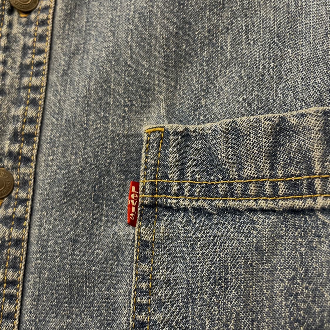 리바이스 클래식 포켓 데님 셔츠 상품이미지5