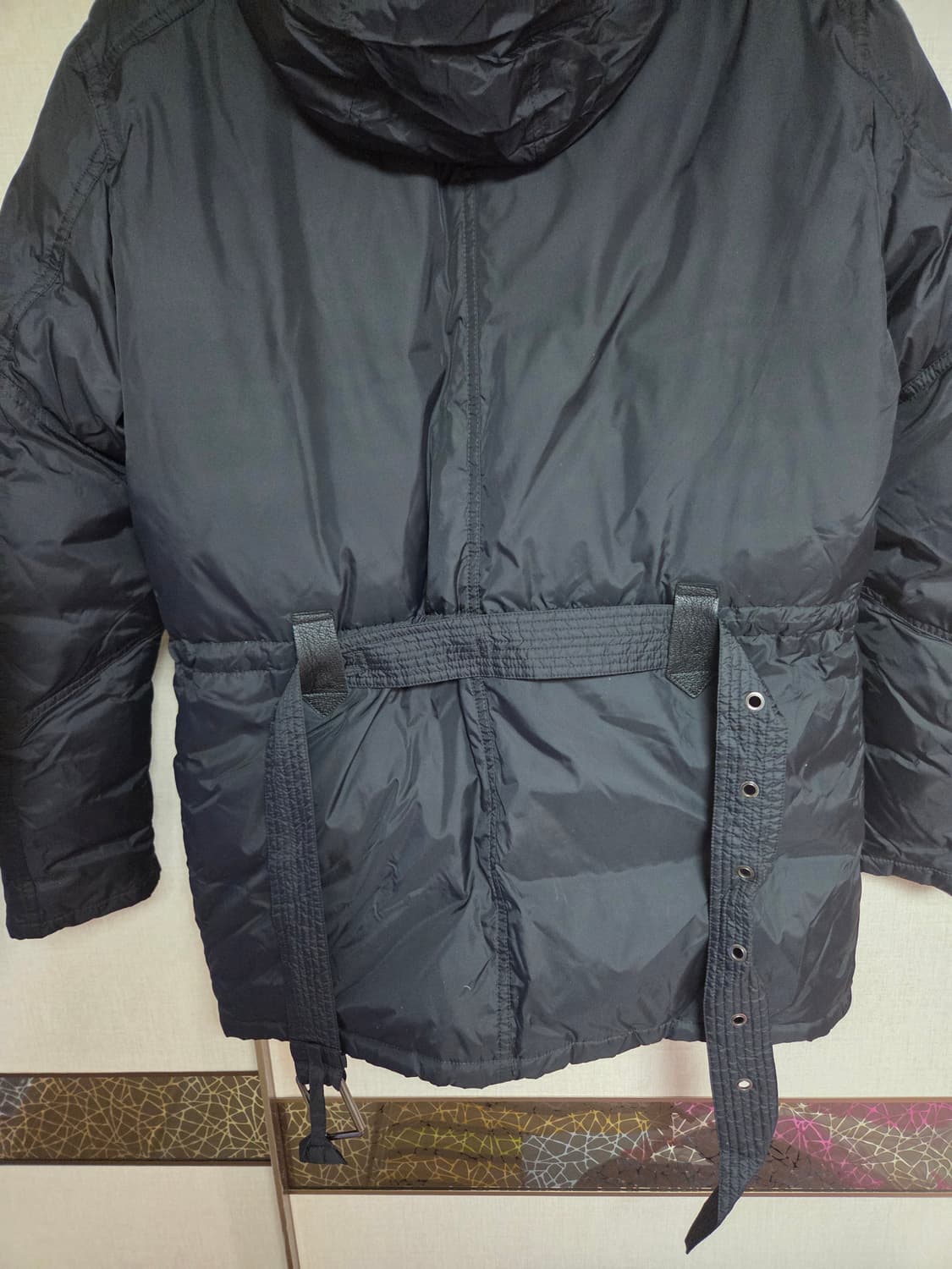 플레이보이 골프소가죽배색 구스패딩100 상품이미지6