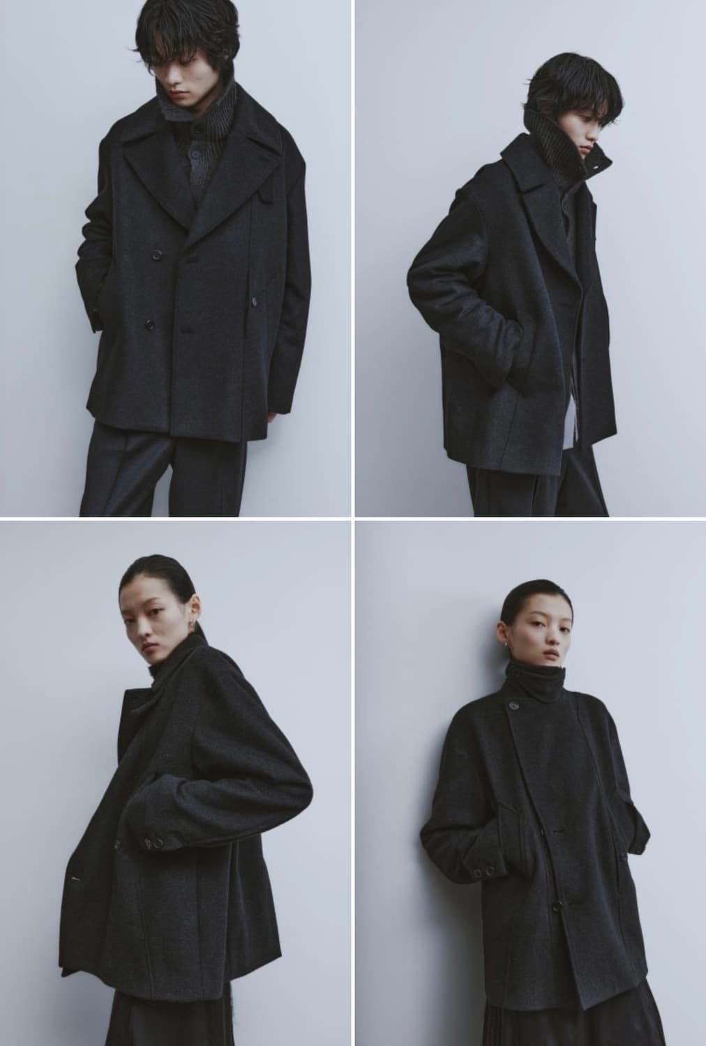 (구매)유스youth 피코트 s,m 상품이미지1