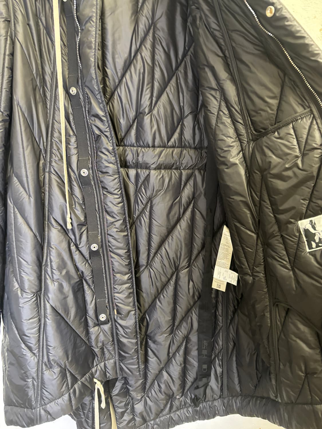 릭오웬스 다크 쉐도우 패디드 점퍼  상품이미지7