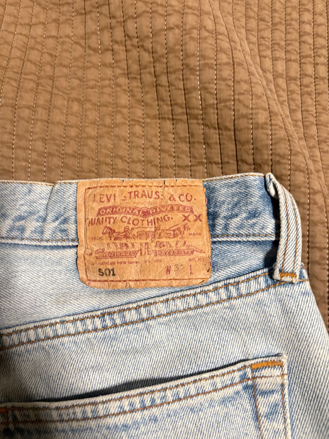 리바이스 501 리페어드 상품이미지6