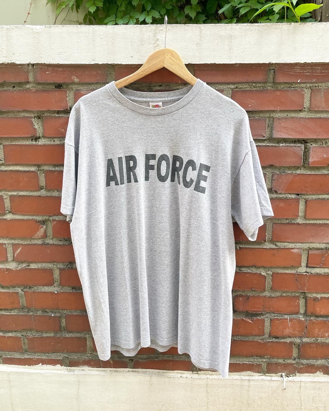 90s 프룻오브더룸 미공군 반팔티셔츠 (100-105) 상품이미지1
