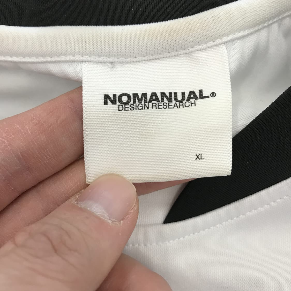 노매뉴얼 NOMANUAL 풋볼져지 [XL] 상품이미지4