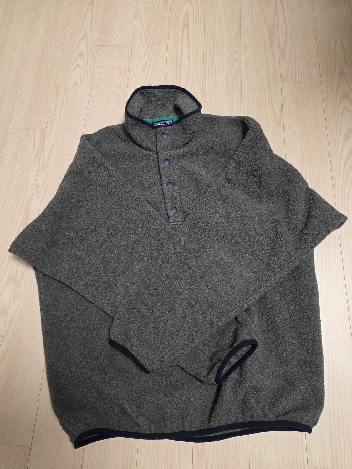 파타고니아 신칠라 헤비웨이트 니켈블루 맨 S 상품이미지1