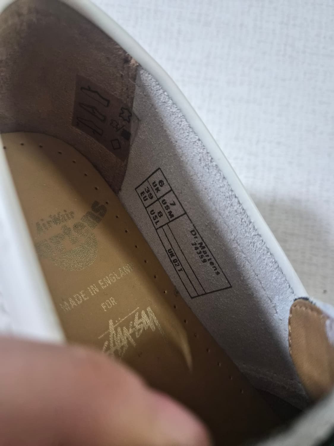 닥터마틴×스투시 펜톤로퍼 상품이미지4