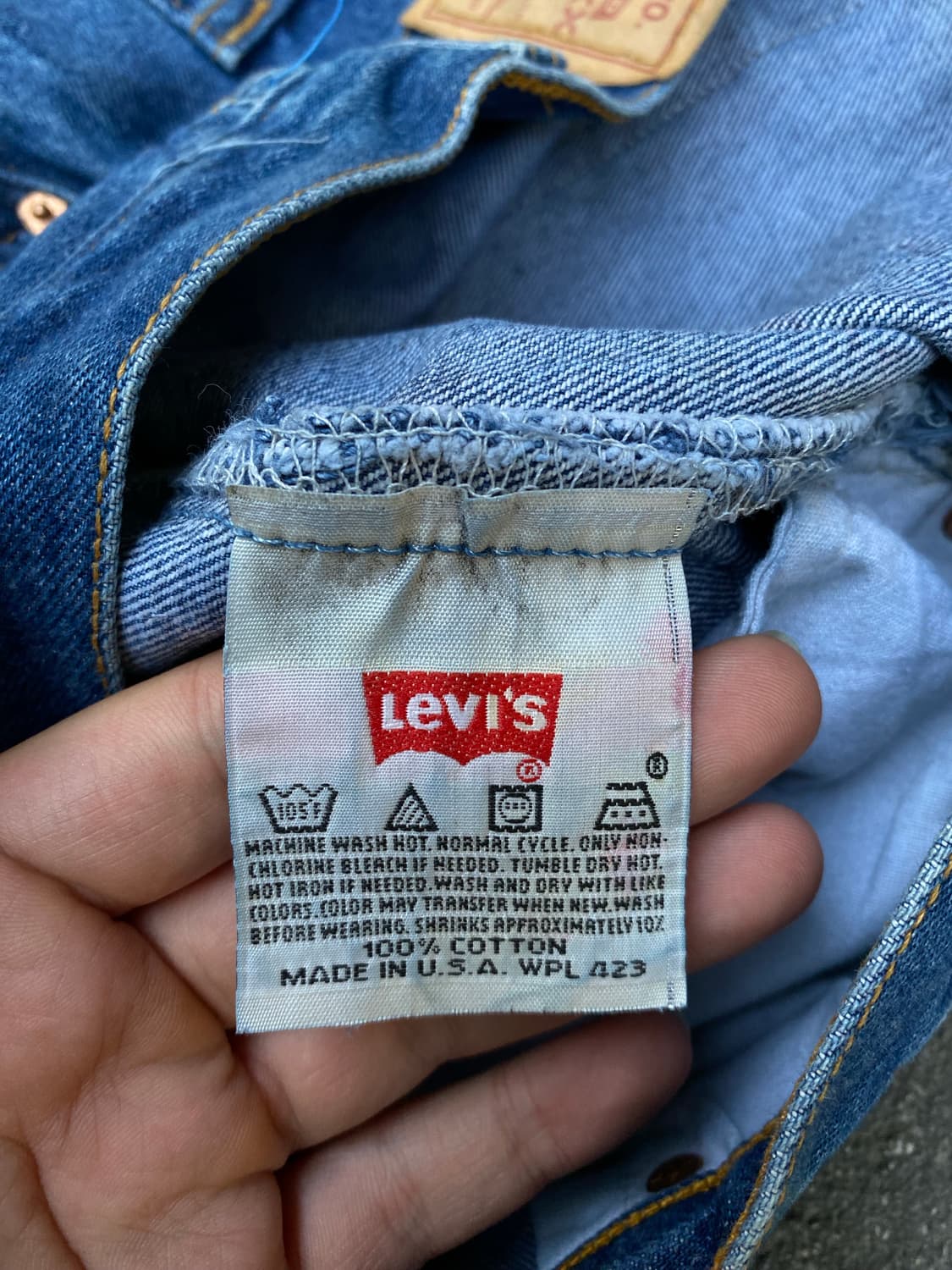 🌊90s USA Levis 501XX denim pants 상품이미지6