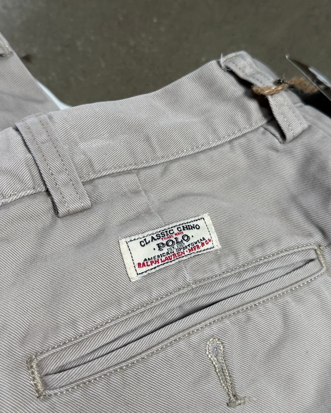 90's 폴로 랄프로렌 투턱 앤드류 팬츠 34 상품이미지5