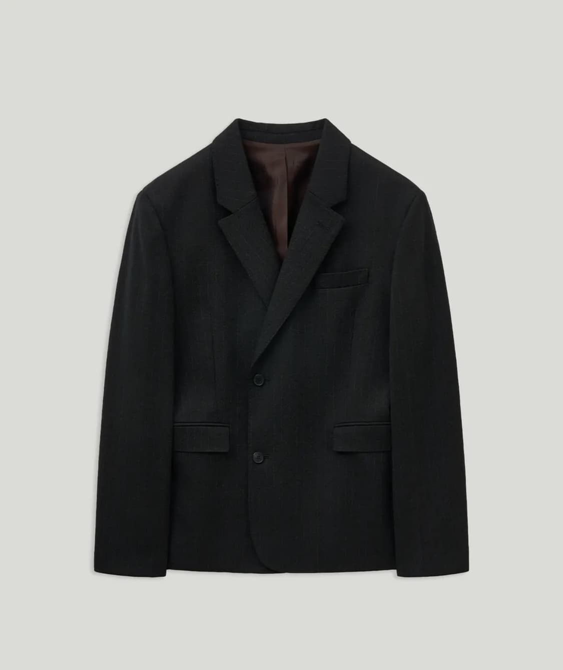 엘무드 엘 클래식 울 스트라이프 자켓 44 상품이미지2