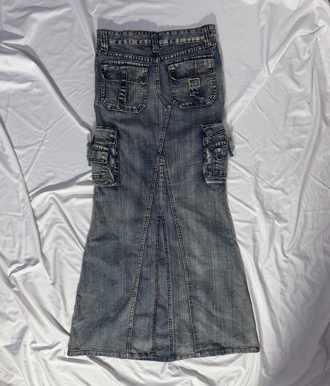 escape 카고 데님 스커트 y2k goa lgb 상품이미지1