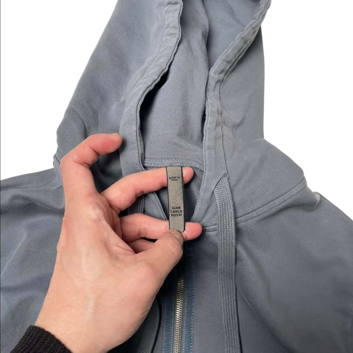Gian carlo rossi 립 포켓 후드 집업 (italy made) 상품이미지6