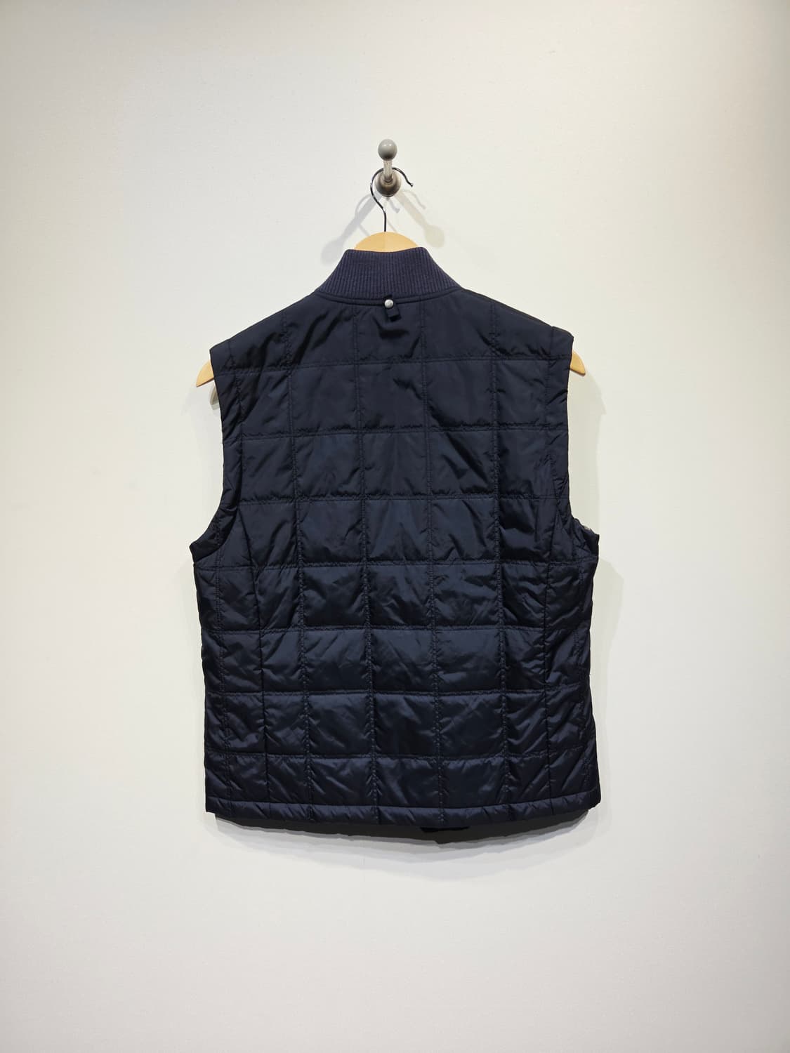 series; 시리즈 넥 시보리 퀼팅 패딩 조끼 상품이미지5