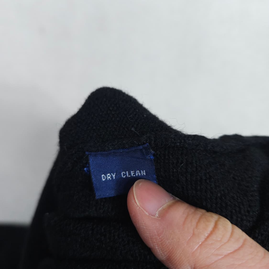 90s 폴로 랄프 로렌 램스울 가디건 L 블랙 상품이미지5