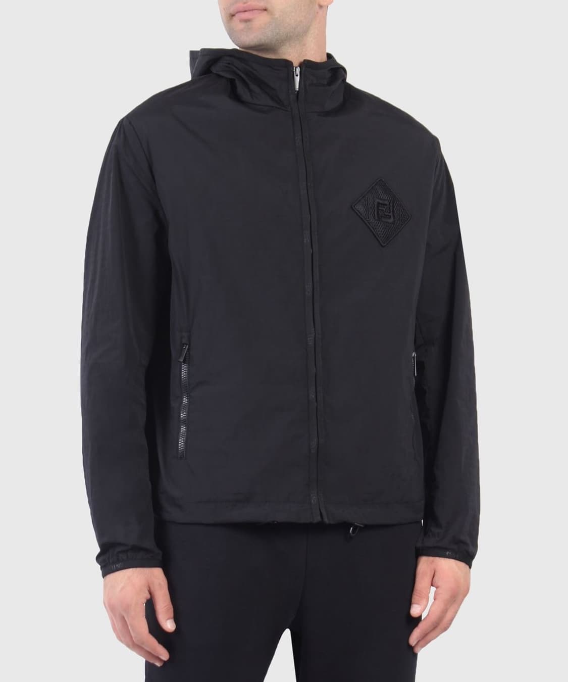 (A+/48) / 펜디 로고 바람막이 블랙 상품이미지9