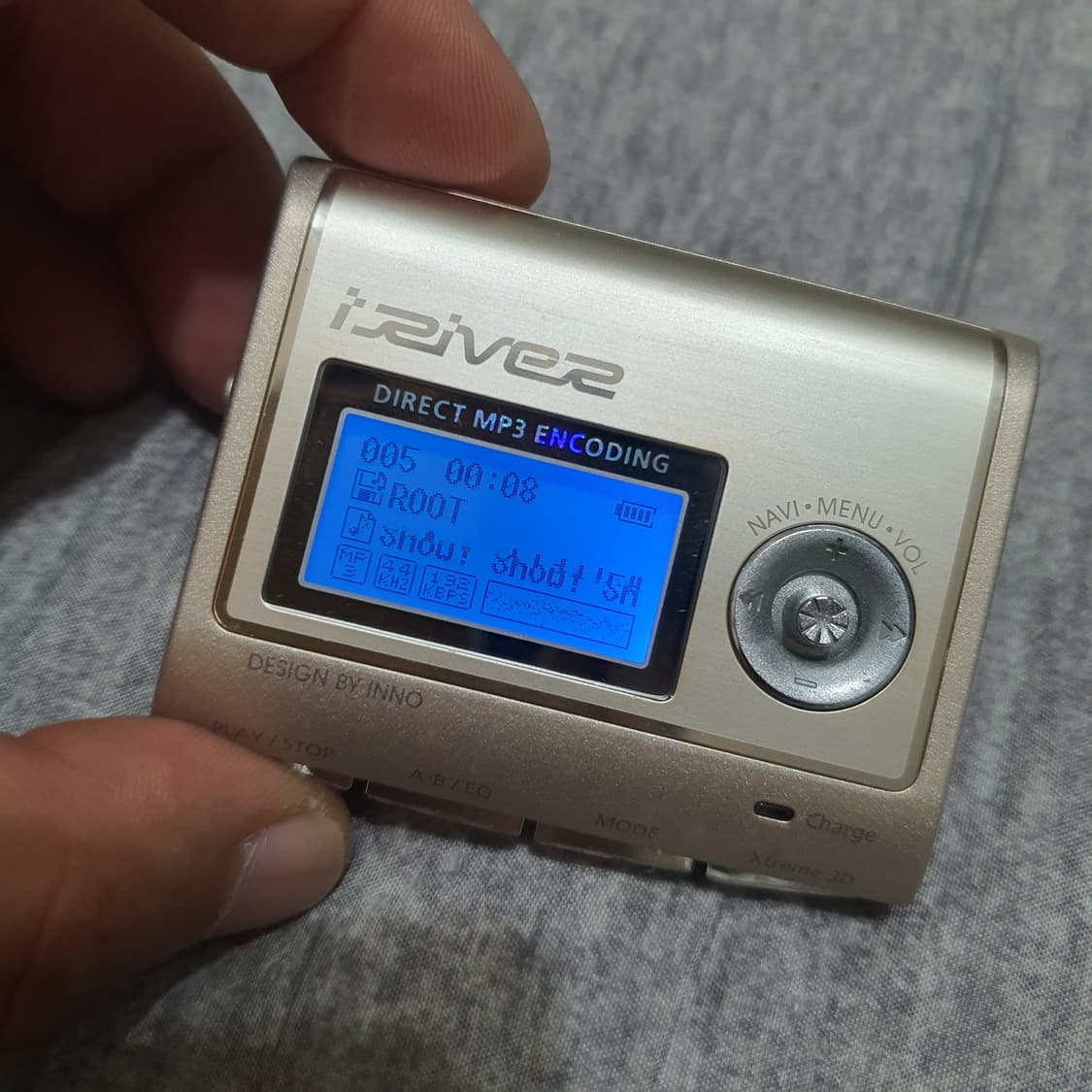 아이리버 ifp-590t 1기가 상품이미지3