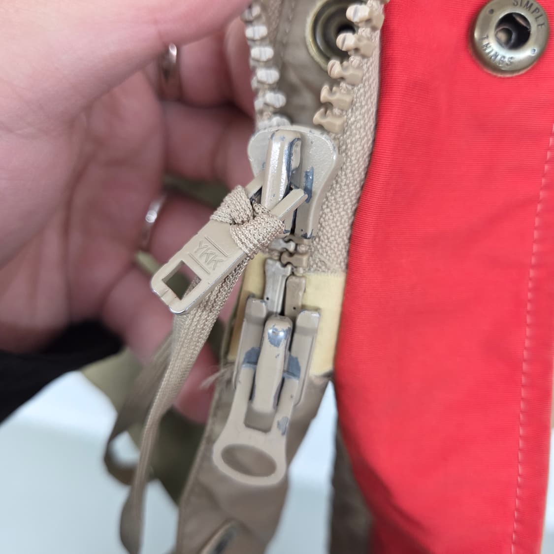 폴로 랄프로렌 올리브 카키색 후드 야상 점퍼 남m 상품이미지7