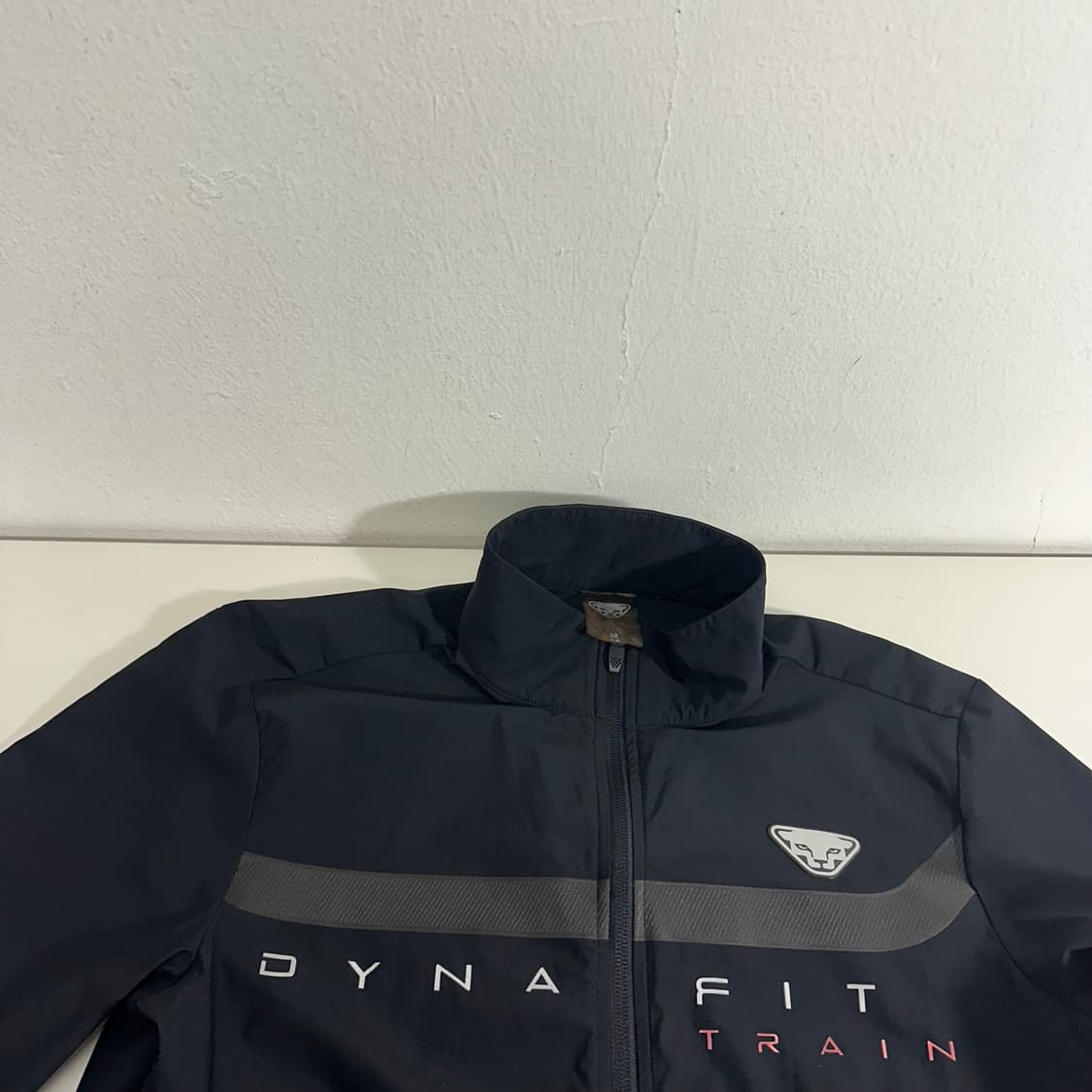 90-95 M 다이나핏 블랙 머슬핏 나일론 트레이닝집업 상품이미지3