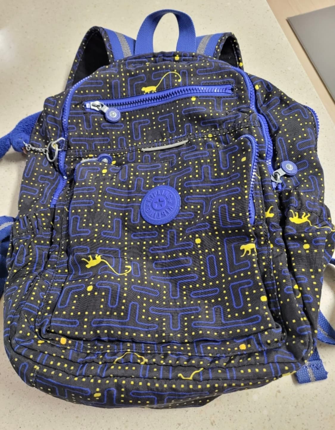 키플링 팩맨 콜라보  + 키링 / 키플링 백팩 / 키플링 가방 상품이미지3