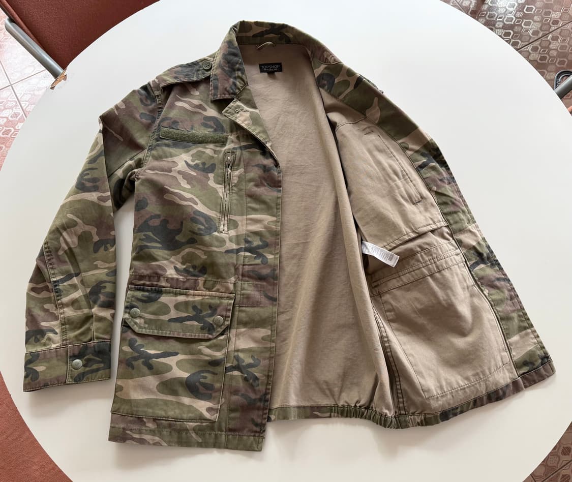밀리터리 자켓 by TOPSHOP (size 36) 상품이미지7