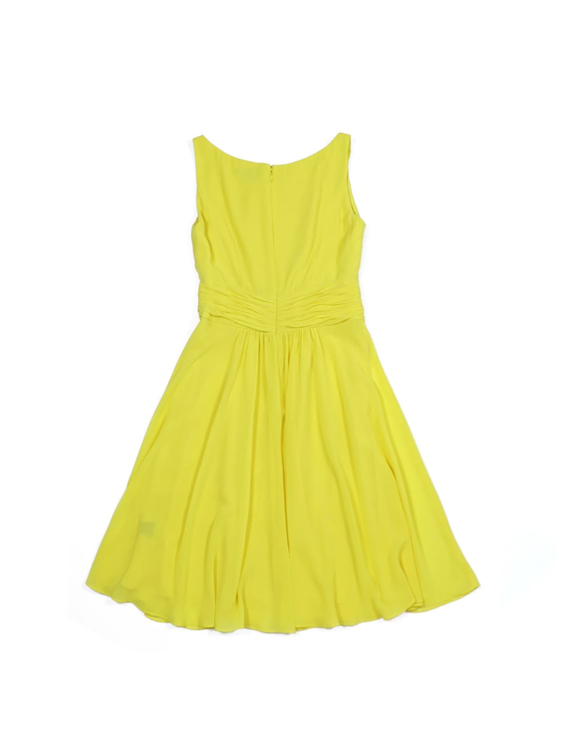 Ralph Lauren Dress yellow chiffon 상품이미지4
