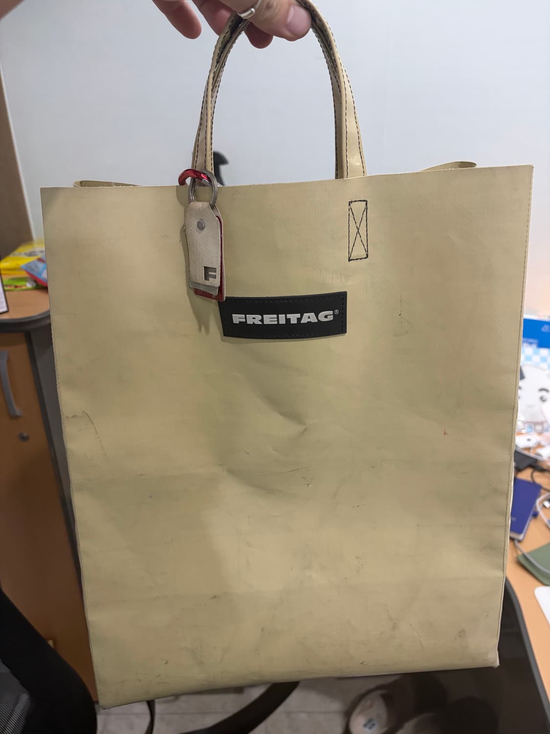 프라이탁 마이애미 바이스 쇼퍼백 베이지 바닐라 토트백 상품이미지2