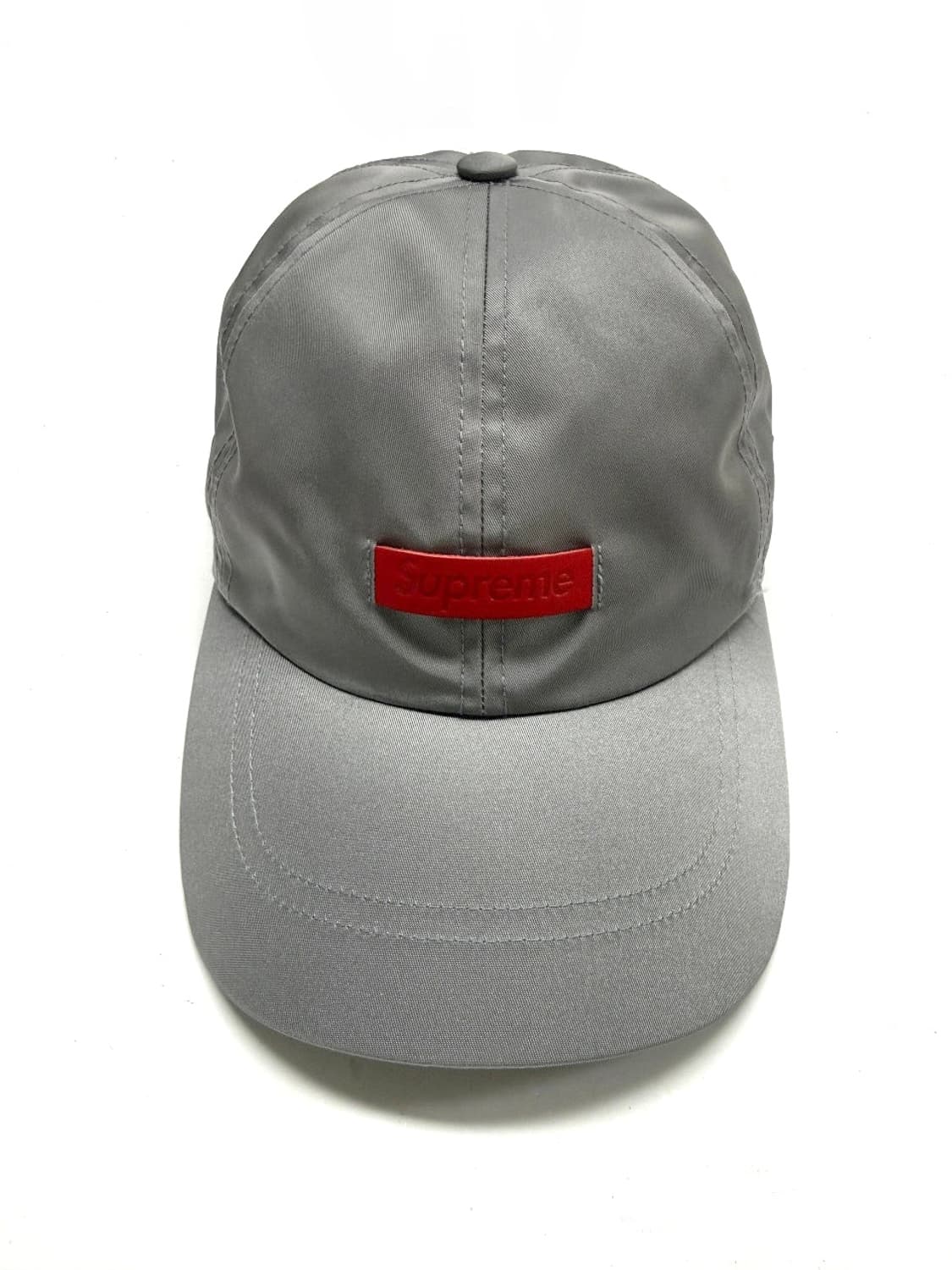 Supreme 레더패치 6패널 그레이 상품이미지2