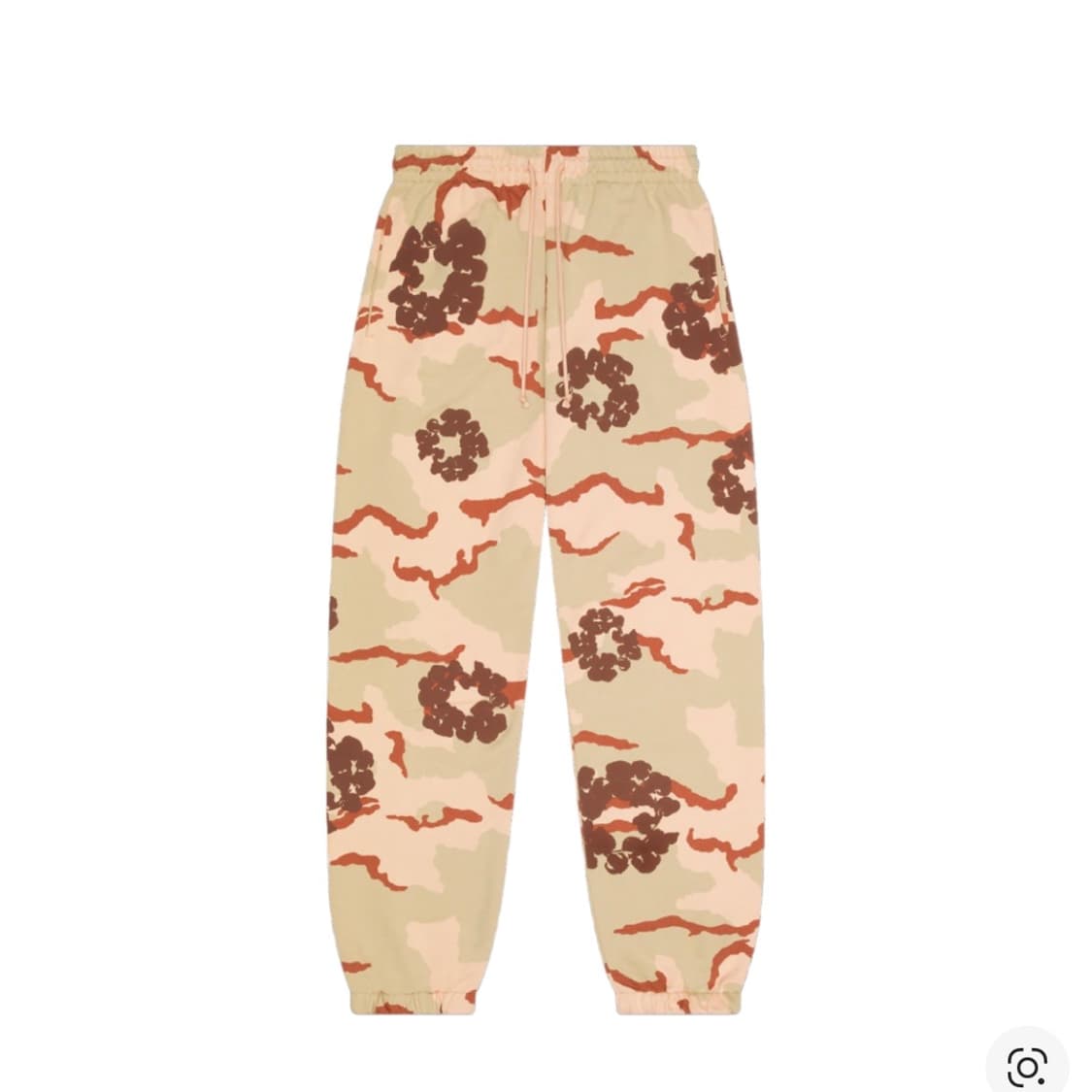 [새상품] [L] 데님티어스 코튼 리쓰 스웨트팬츠 데저트 카모 상품이미지1