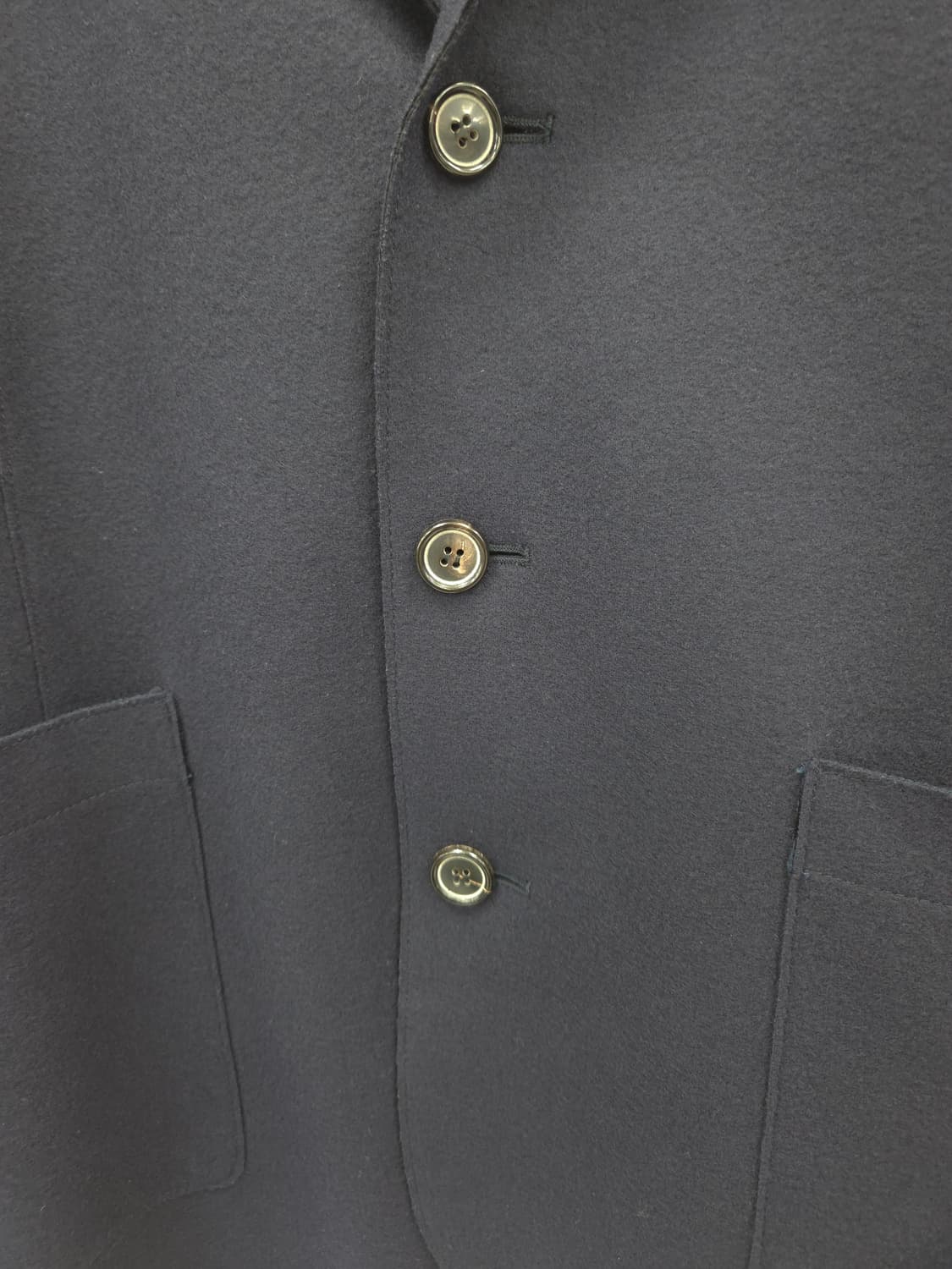 95 솔리드옴므 3버튼 모직 니트 블레이저 자켓 상품이미지4