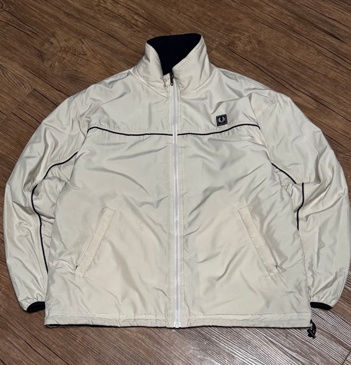 프레드페리 네이비 아이보리 리버시블 자켓 상품이미지6