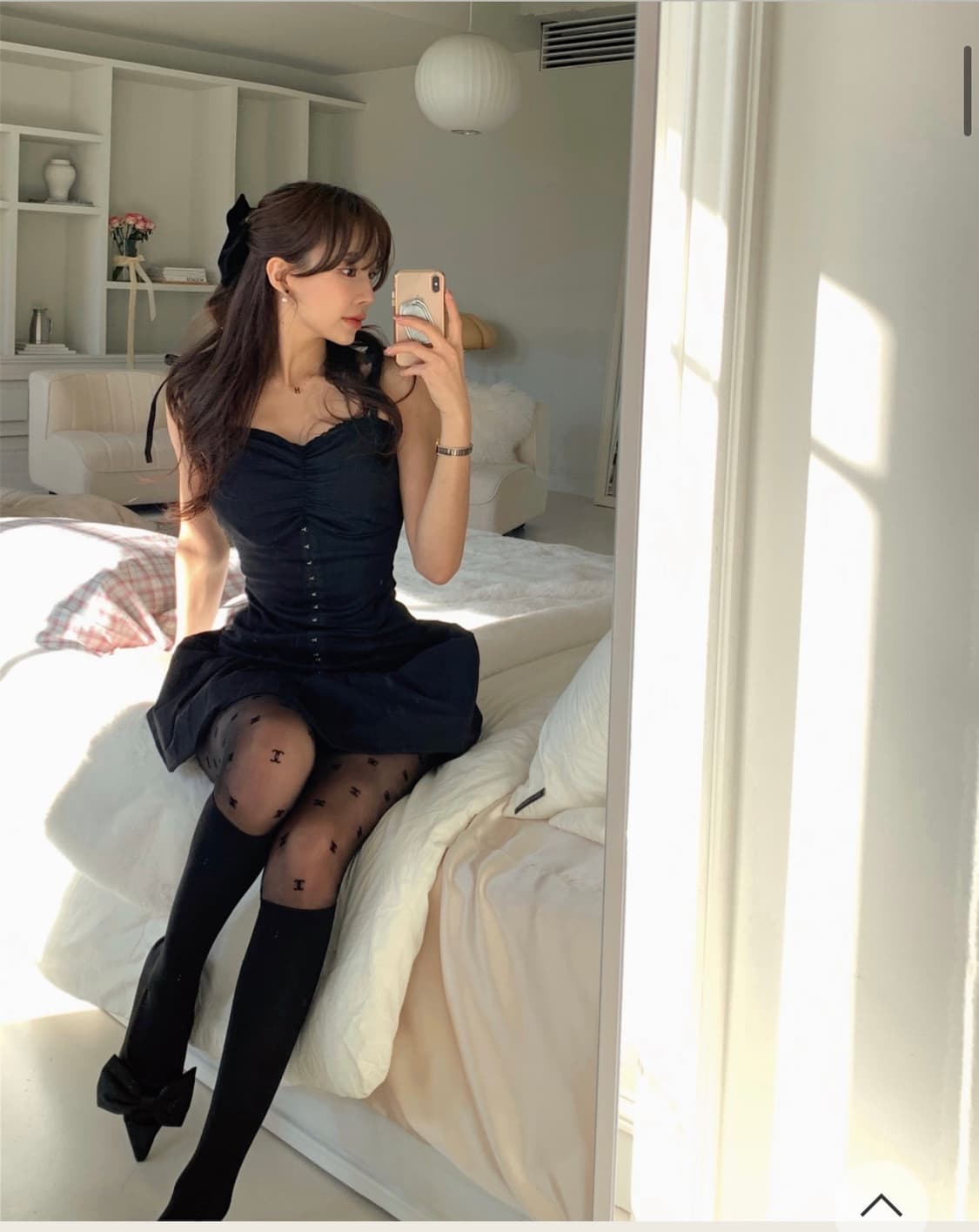 클라우드이모션 오블렛 버클 퍼프 원피스 상품이미지2