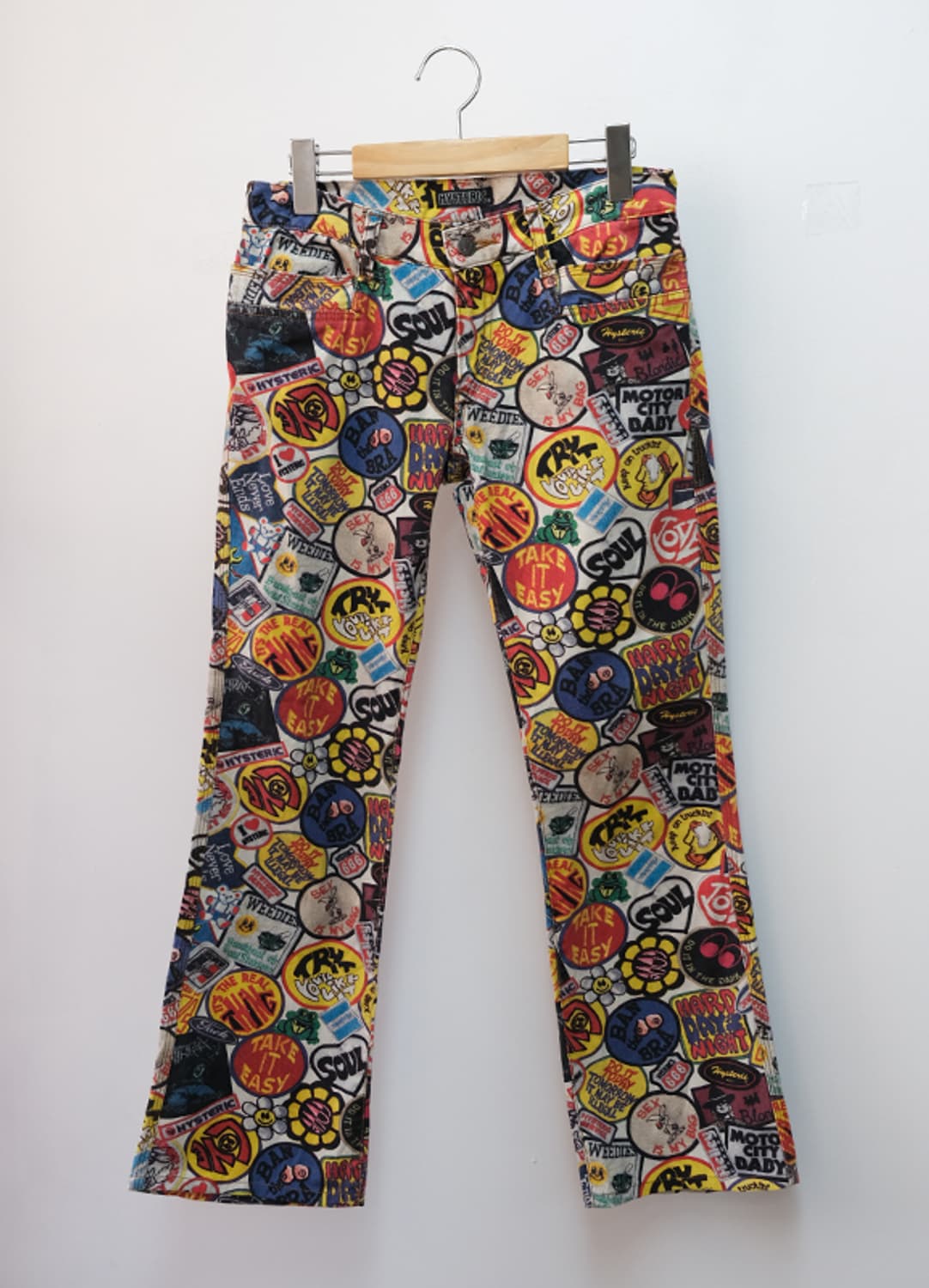 히스테릭 글래머 부츠컷 팬츠 상품이미지1