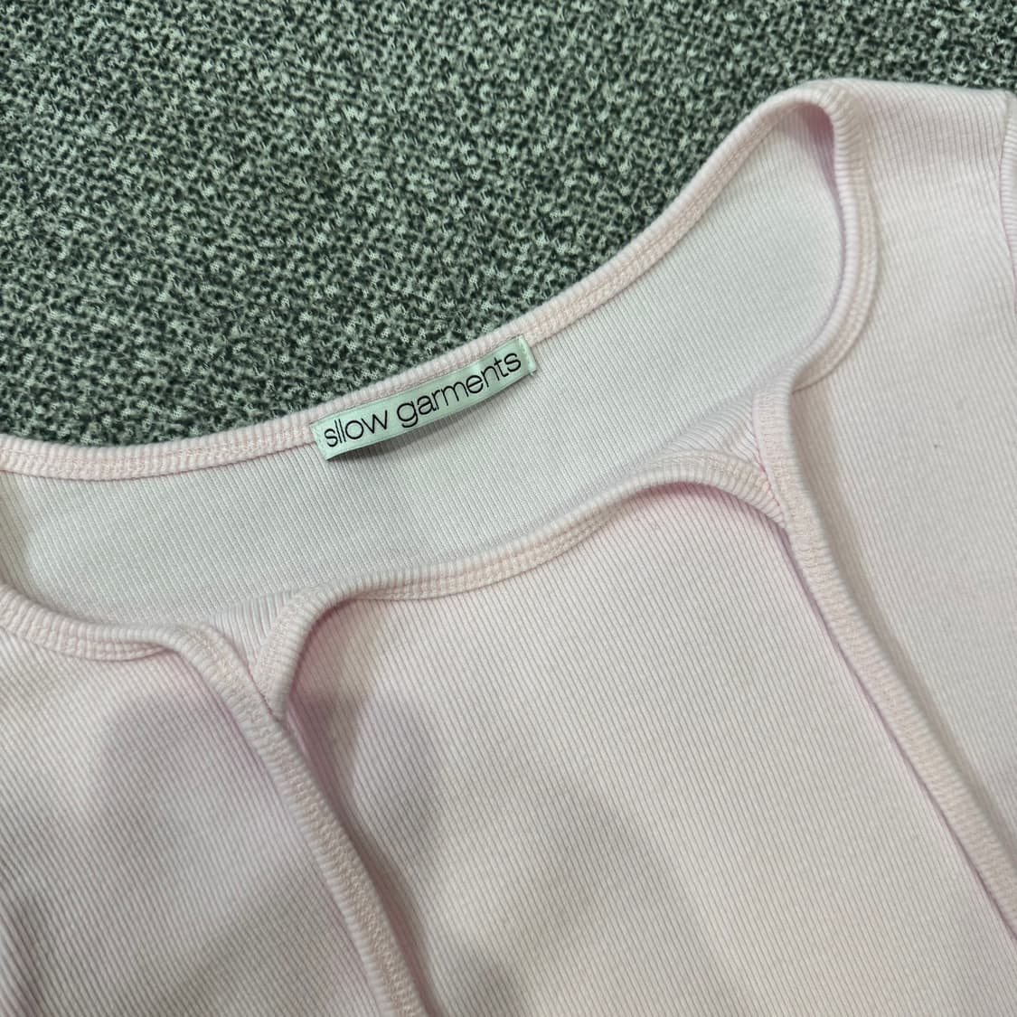 슬로우가먼츠 투웨이 가터 롱슬리브 상품이미지4