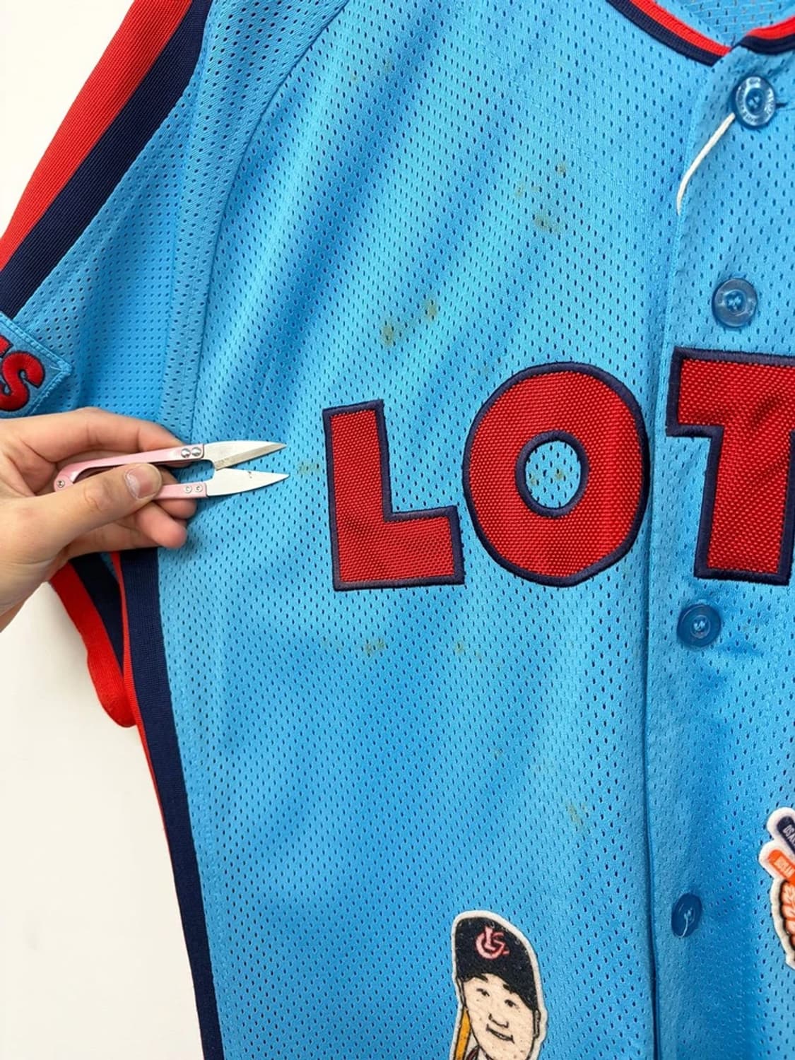 롯데 자이언츠 이대호 선수 반팔 유니폼 PN9744 상품이미지8