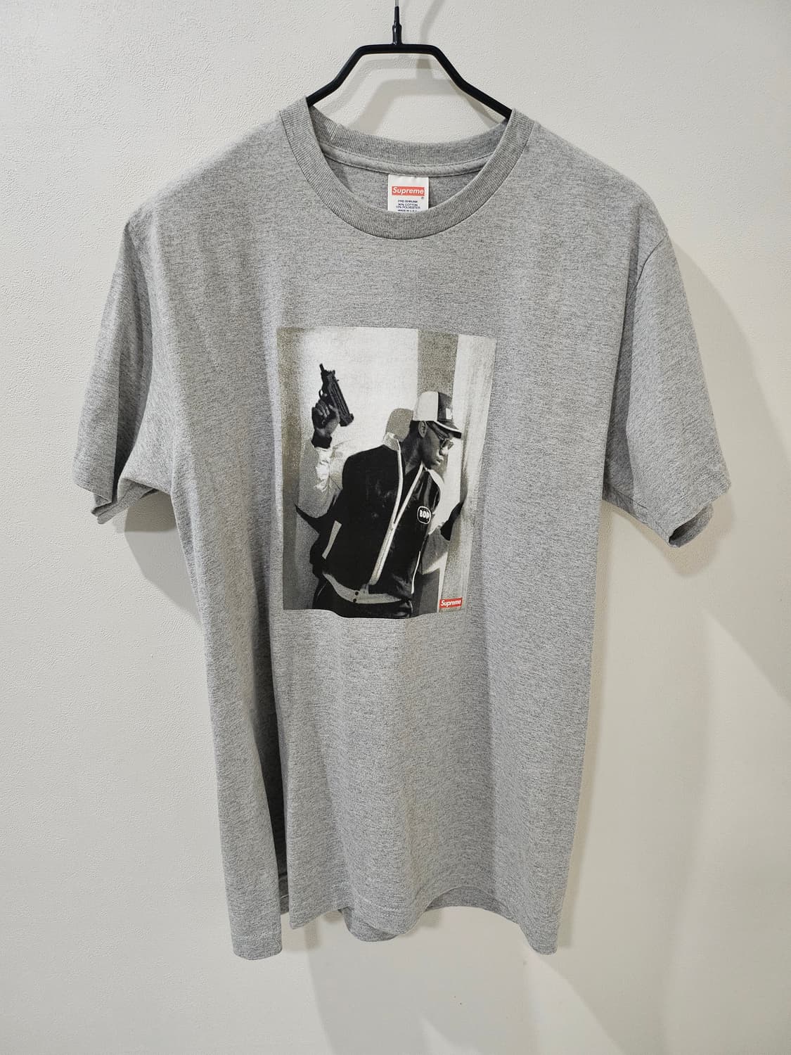 슈프림 krs one 14FW 반팔 그레이 상품이미지2