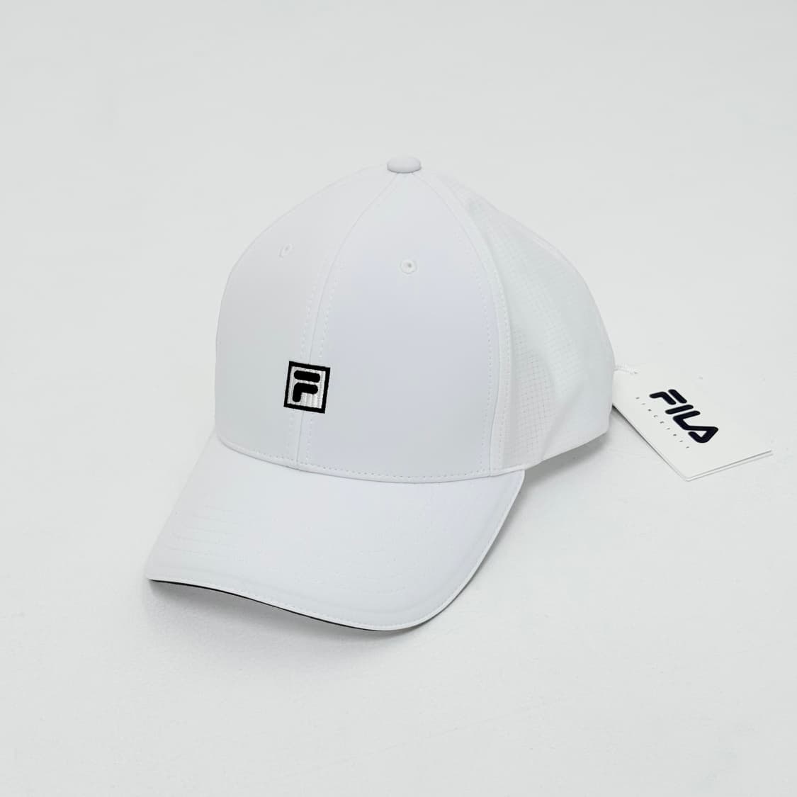 (새상품) 휠라 F박스 우븐 볼캡 남녀공용 테니스 모자 상품이미지2