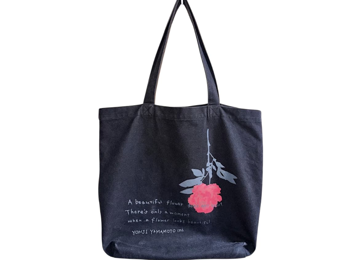 요지 야마모토 캔버스 토트백 상품이미지1