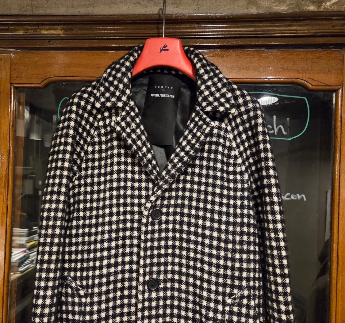 산드로 트위드 래글런코트  상품이미지7