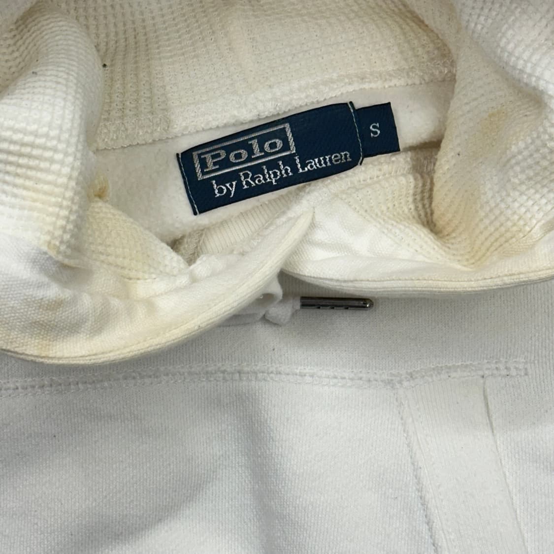 S 폴로랄프로렌 빅포니 화이트 후드티 상품이미지7