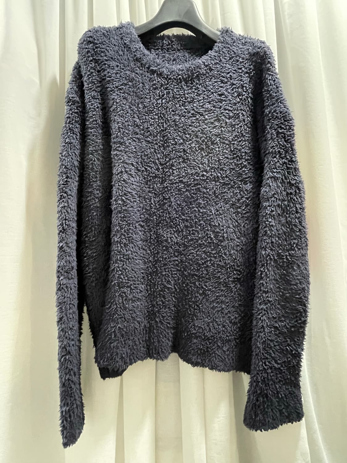 GU/ 보아 플리스 롱슬리브 네이비/ L 상품이미지1