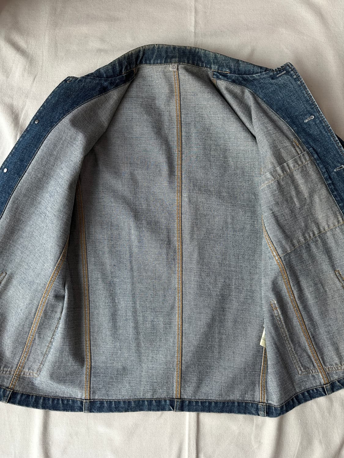 올드 유니클로 데님 초어자켓 L  상품이미지8