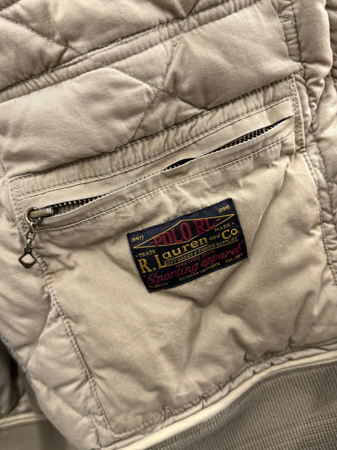 Polo RalphLauren 폴로 랄프로렌 덕다운 퀄팅 다운 봄버 자켓 상품이미지6